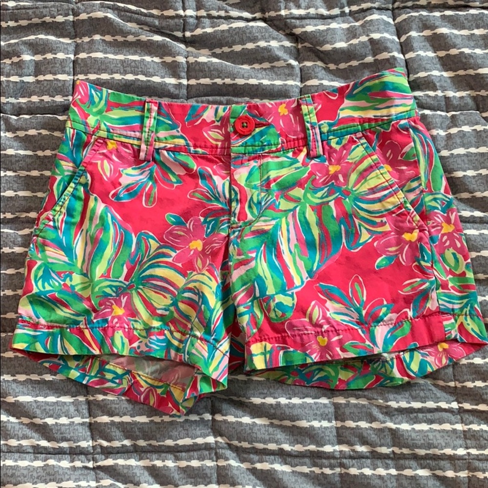 Lilly Pulitzer Callahan shorts size 00